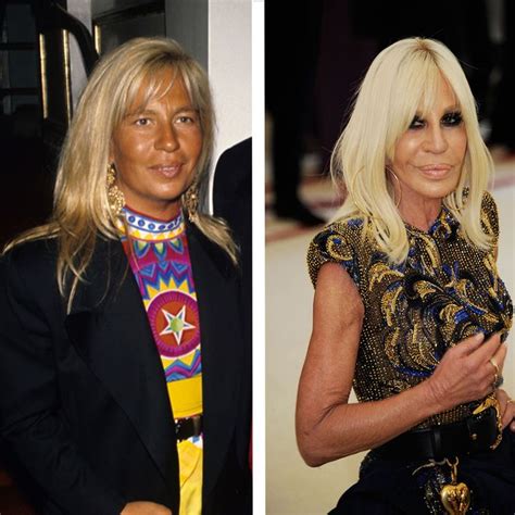 donatella versace evolucion